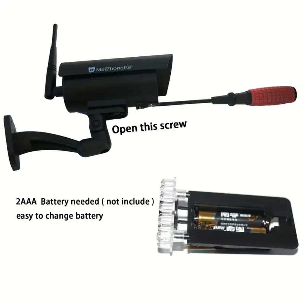 25LED red light at night with simulated antenna - Thumbnail 3