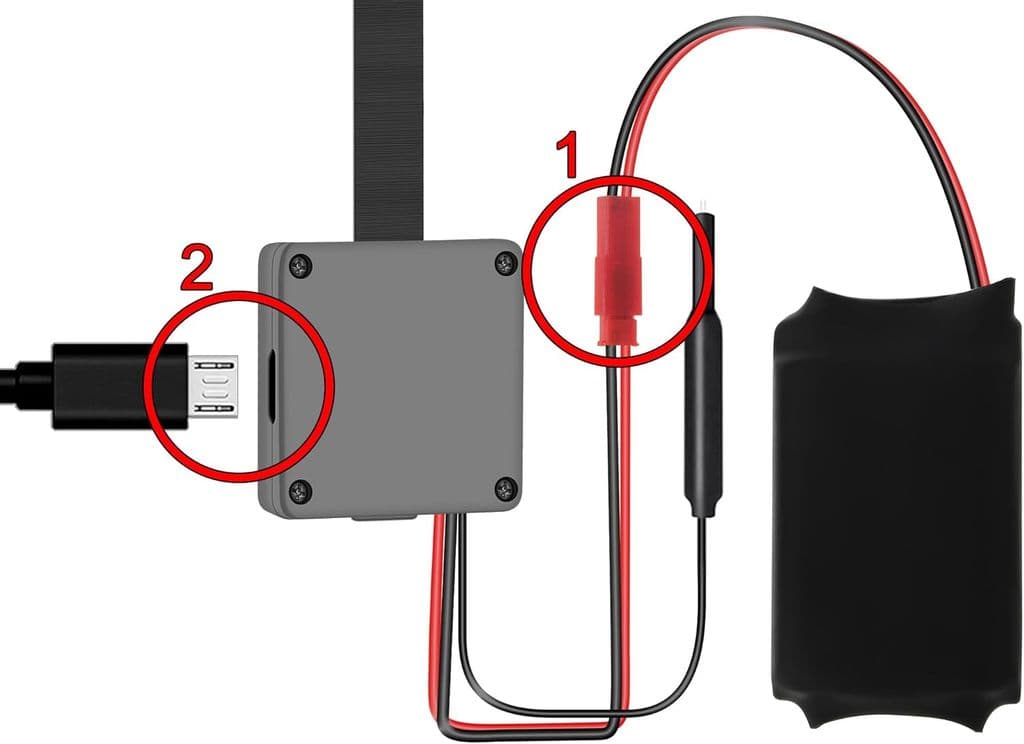 Poadferd Hidden Spy Camera – 1080P Mini WiFi Nanny Cam - Thumbnail 7