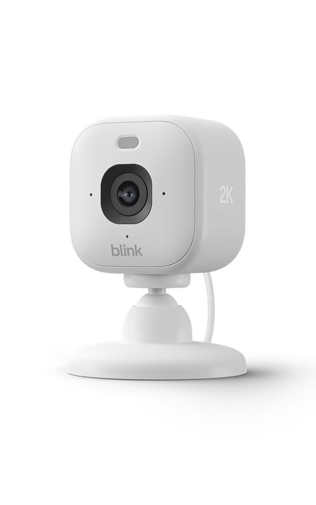 Blink Mini 2K+ Compact Plug-In Security Camera – 1 Camera (White) - Thumbnail 2