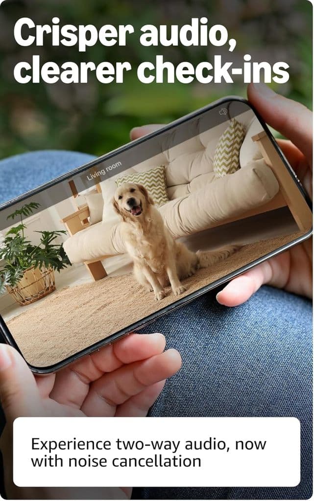 Blink Mini 2K+ Compact Plug-In Security Camera – 1 Camera (White) - Thumbnail 5