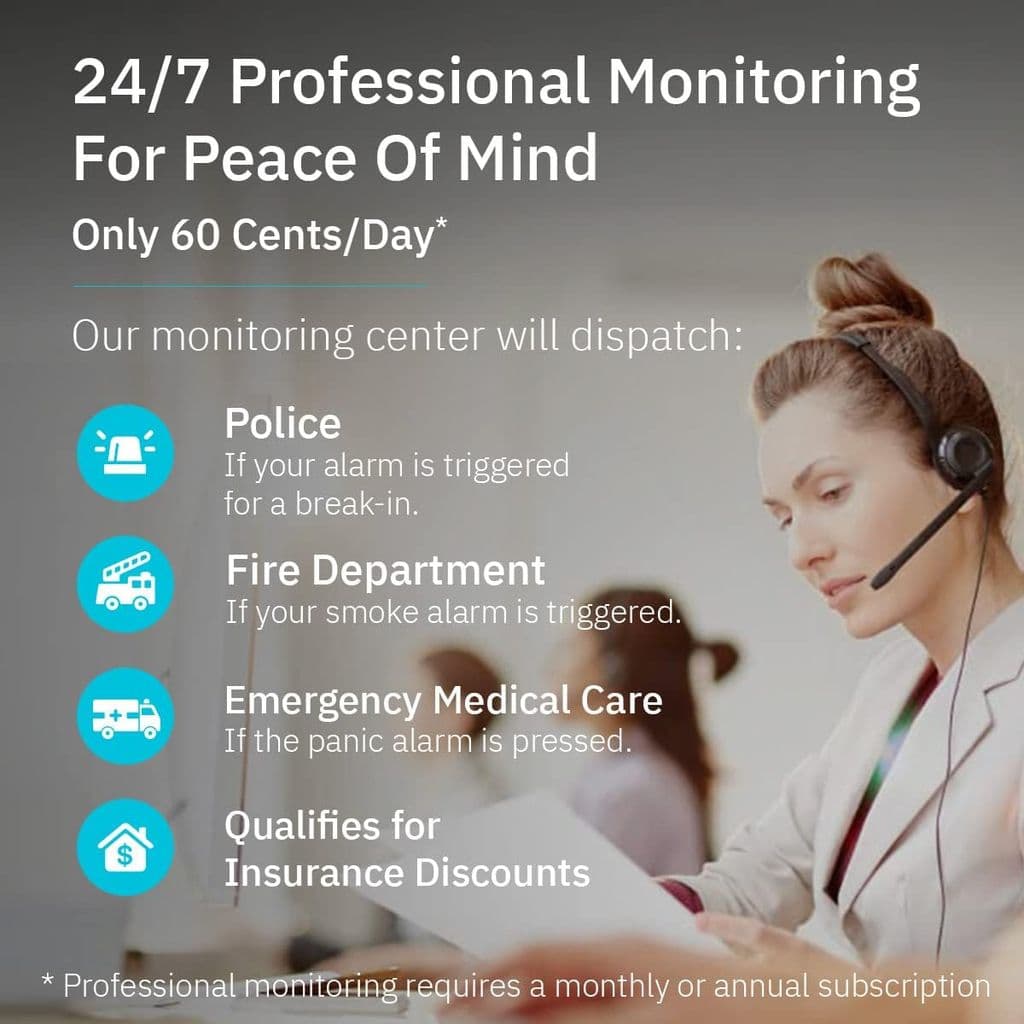 Abode Iota All-in-One Security Kit with Camera, Alarm, Sensors & Key Fob – White - Thumbnail 4