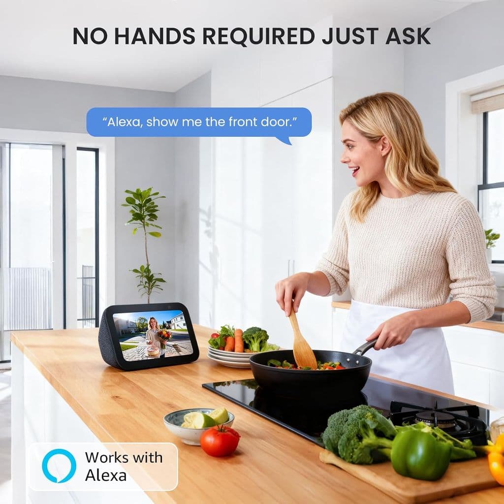 ieGeek Bell J9 Wireless Video Doorbell with Chime – White - Thumbnail 8