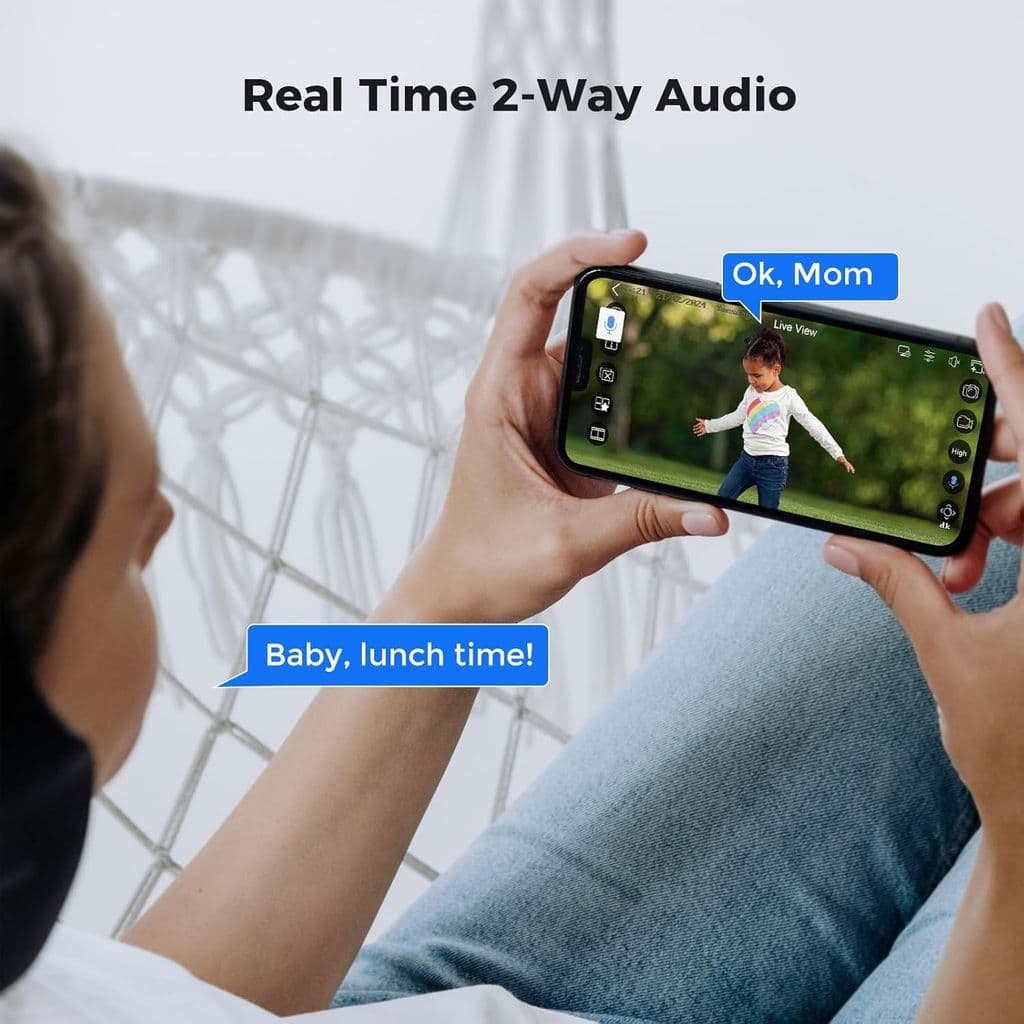 Hiseeu 4K PoE PTZ Camera System – 6× 5MP Cameras + NVR - Thumbnail 5