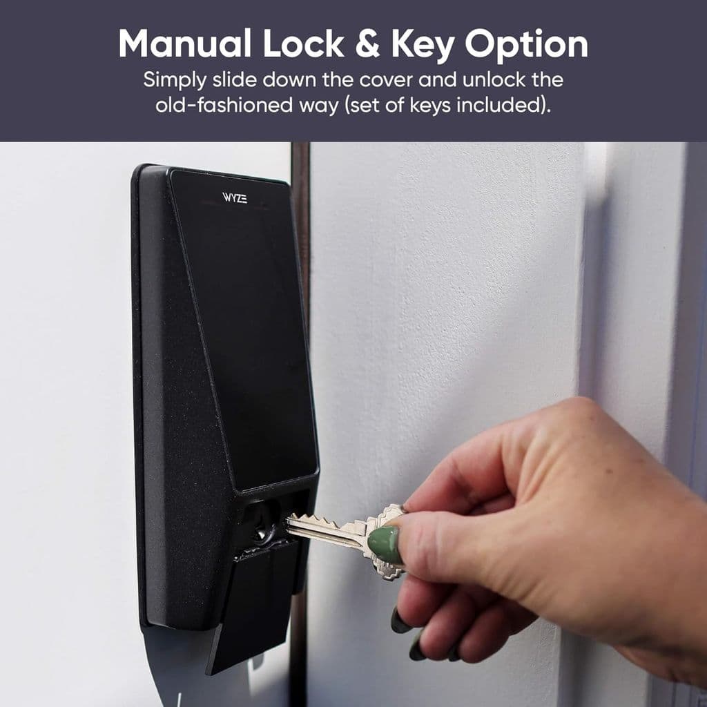 Wyze Palm Lock – Smart Door Lock with Palm Vein Recognition, Auto Lock, Keypad, Wi-Fi - Thumbnail 6
