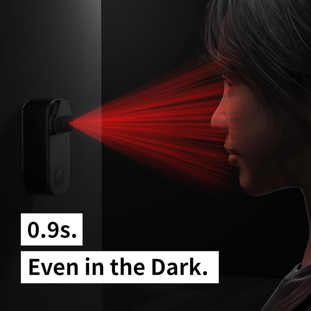 Sesame Face Smart Lock – Biometric Face & Palm Recognition, Fingerprint, NFC, Bluetooth - Thumbnail 3