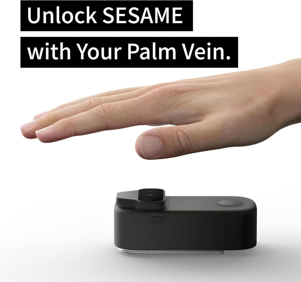 Sesame Face Smart Lock – Biometric Face & Palm Recognition, Fingerprint, NFC, Bluetooth - Thumbnail 4