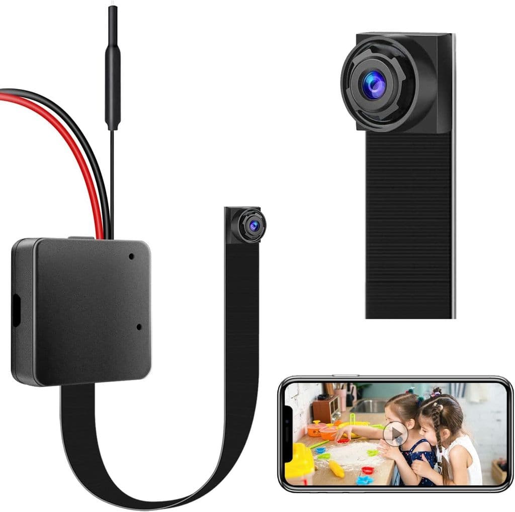 Poadferd Hidden Spy Camera – 1080P Mini WiFi Nanny Cam - Image 1