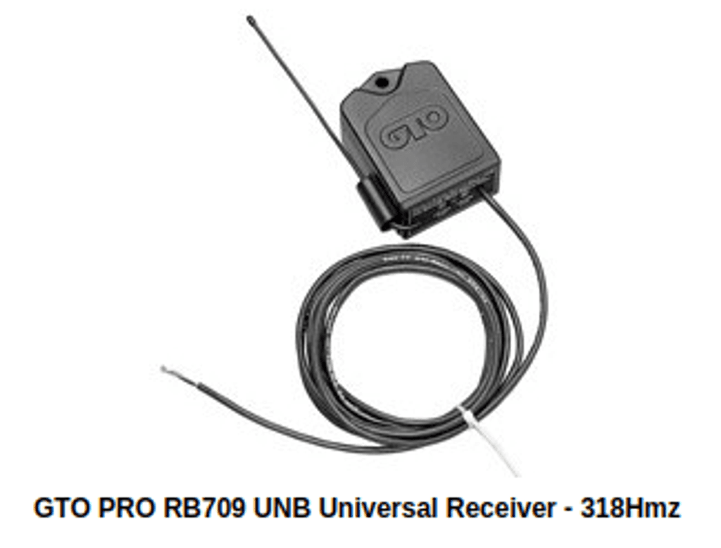 GTO RB709 UNB Universal Receiver – 318MHz - Image 1