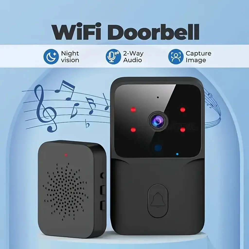 Smart HD Video Camera Wireless Doorbell