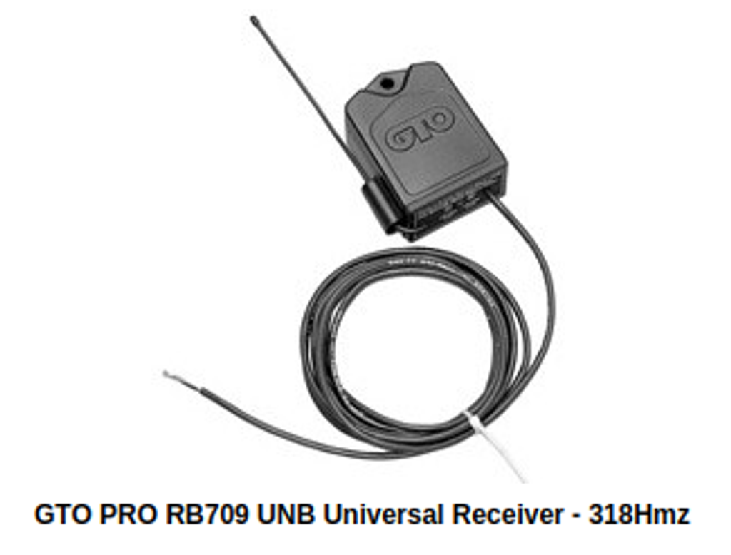 GTO RB709 UNB Universal Receiver – 318MHz