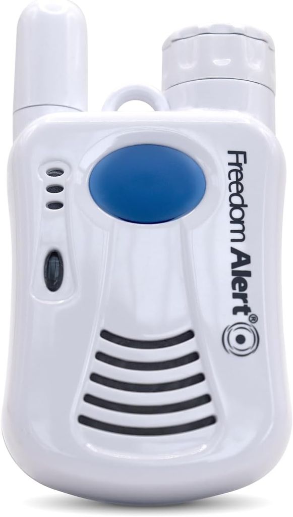 LogicMark Freedom Alert – Landline Emergency Device with 2-Way Voice Pendant